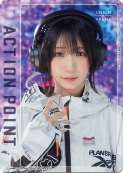 1 Moe Iori Promo Action Point Card UAPR/2024-AP04 Union Arena Japan/B2 - Image 1