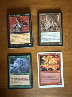 Magic the Gathering MTG ~45 cards, 1998: Stronghold, Exodus, + - Image 1