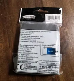 RARE Ultra Pro Mega Man Card Sleeves 50-Count Standard Size 2014 Lot of 2 - Image 3