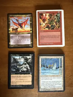 Magic the Gathering MTG ~45 cards, 1997: Fifth Edition, Weatherlight, Portal, + - Image 1