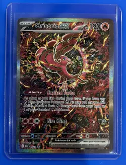 Pokemon Card Black Star Promo Oricorio Ex 024 Phantasmal Flames UPC English - Image 1