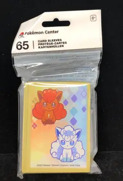 Pokemon Center Card Sleeves - Vulpix Seasons (65 Count) - Image 1