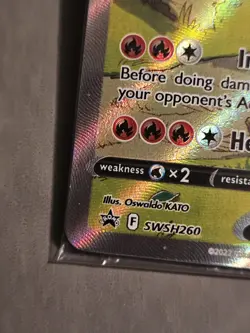 Sealed Charizard V UPC SWSH260 SWSH: Sword & Shield Promo Cards Holo - Image 2