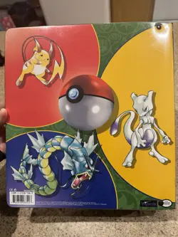 Vintage 1999 Pokemon Trading Card Wizards of the Coast Ultra Pro 3-Ring Binder - Image 2