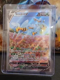 Beedrill V (Alternate Full Art) 161/189 Swsh10: Astral Radiance Pokemon Card - Image 2