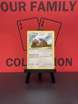 Slaking 18/18 Detective Pikachu Holo Rare Pokemon TCG Card 2019 NM - Image 1