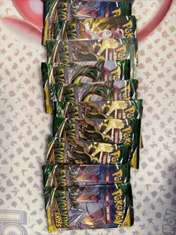 pokemon card Sword And Shield booster pack lot (50) sealed! Evo Skies Chilling.. - Image 2