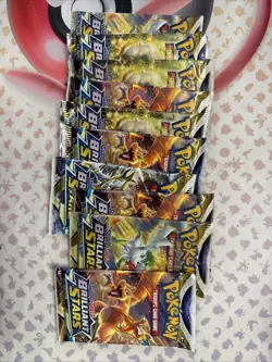 pokemon card Sword And Shield booster pack lot (50) sealed! Evo Skies Chilling.. - Image 3