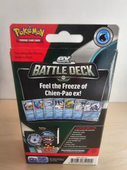 Pokemon Battle Deck CHIEN[PAO EX - 60 Card Deck - New Sealed U.S. Seller - Image 2