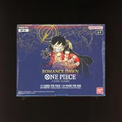 One Piece ROMANCE DAWN OP 01 Booster Box Factory Sealed 24 packs English Cards - Image 1