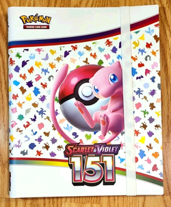 New/Mint Pokemon Card Game Scarlet & Violet 151 MEW BINDER ONLY 20 Page Book_5 - Image 1
