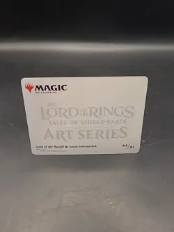 LORD OF THE NAZGUL 64/81 ART SERIES LORD OF THE RINGS MTG - Image 4