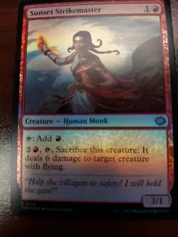 Sunset Strikemaster Tarkir: Dragonstorm Foil - Image 1
