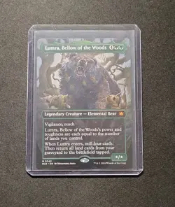 Lumra, Bellow of the Woods Borderless M Bloomburrow 342 NM non-foil mythic - Image 1