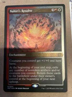 Nahiri's Resolve - March of the Machine: The Aftermath #172 - Foil - Near Mint - Image 1