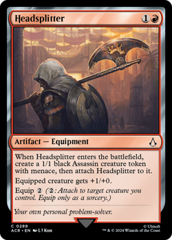 Headsplitter - Assassin's Creed - MTG Near Mint - Image 1
