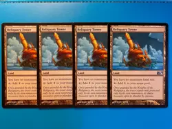 MTG 4x Reliquary Tower # 227 Core Set 2013 M13 Modern Magic the Gathering x4 NM - Image 1