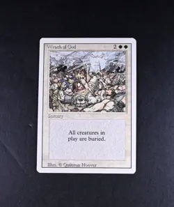 MP Wrath of God Revised Edition MTG Vintage Rare - Image 1