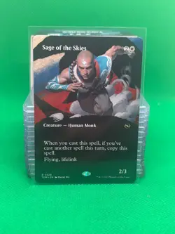 MTG - Sage of the Skies - TDM Tarkir: Dragonstorm Rare 0328 - BORDERLESS - Image 1