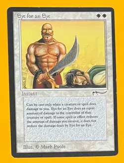 MTG EYE FOR AN EYE Arabian Nights (OldManMTG 012-616) - Image 1