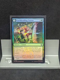 Earthbending Lesson FOIL NM X1 Avatar The Last Airbender MTG - Image 1