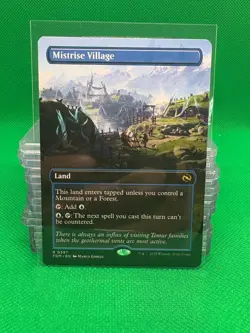 Mistrise Village (Borderless) Nonfoil Tarkir: Dragonstorm - Image 1