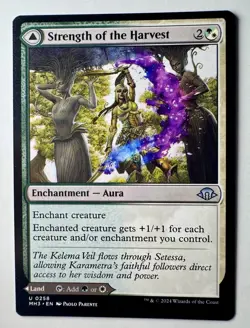 MTG Strength of the Harvest Haven of the Harvest - Modern Horizons 3 #258 - Image 1