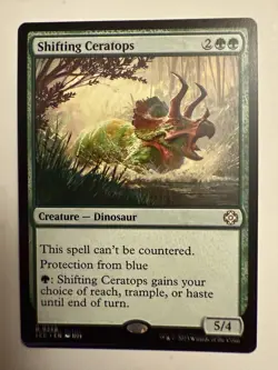Shifting Ceratops [The Lost Caverns of Ixalan Commander] Magic MTG - Image 1