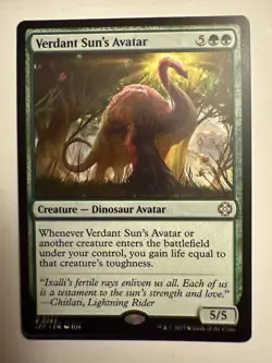 NM Verdant Sun's Avatar, MTG, Lost Caverns of Ixalan, Magic the Gathering, 262 - Image 1