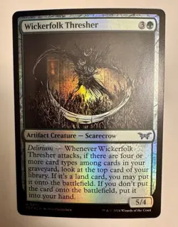 x1 Wickerfolk Thresher DSK Duskmourn MTG 207 FOIL UNCOMMON M/NM 1x - Image 1