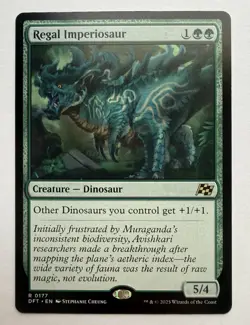 MTG - Regal Imperiosaur R Aetherdrift 177 LP-NM Magic DFT - Image 1