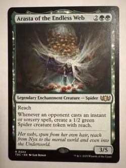 x1 Arasta of the Endless Web R MTG Commander: Tarkir: Dragonstorm M/NM, English - Image 1