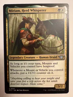 Miriam, Herd Whisperer - Outlaws of Thunder Junction - MTG - Image 1