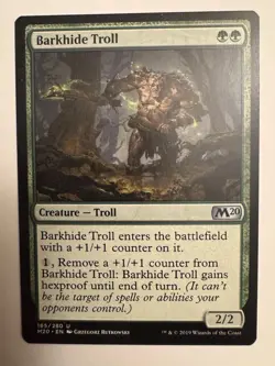 Barkhide Troll (165) Core Set 2020 M20 MTG Magic - Image 1