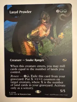 x1 Lasyd Prowler - Borderless R MTG Tarkir: Dragonstorm M/NM, English - Image 1