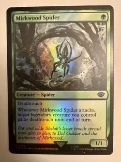 Mirkwood Spider (178/511) The Lord of the Rings Tales of Middle-earth LP FOIL - Image 1