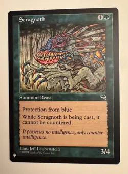 MTG Magic the Gathering Scragnoth (TMP-253/3034) The List LP - Image 1