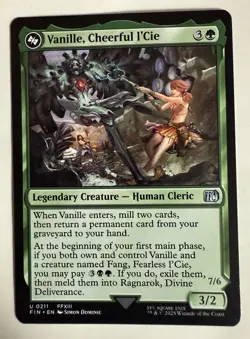 Vanille, Cheerful l'Cie #211 | Near Mint | Final Fantasy FIN | Magic MTG - Image 1