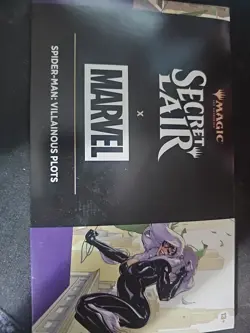 MTG Secret Lair Marvel's Spider-Man: Villainous Plots Non-Foil New Sealed - Image 1
