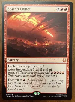 Sozin's Comet - Mythic MTG Avatar The Last Airbender - Magic The Gathering NM - Image 1