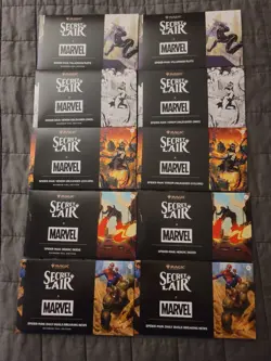 Mtg Spiderman Marvel Secret Lair Rainbow Foil, And Non Foil Bundle - Image 1