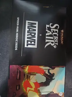 MTG Secret Lair Marvel's Spider-Man: Heroic Deeds NON-FOIL Edition New Sealed - Image 1