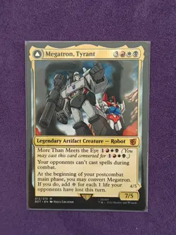 Megatron, Tyrant / Megatron, Destructive Force - Universes Beyond MTG - Image 1