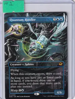 Quantum Riddler (Borderless) * Edge of Eternities MTG - Image 1