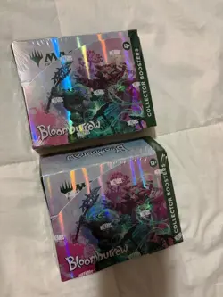 Magic the Gathering Bloomburrow collector booster box 2x new, sealed - Image 1