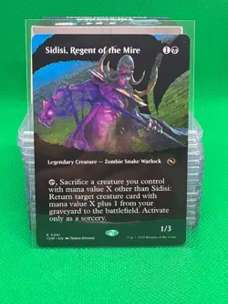 MTG - Sidisi, Regent of the Mire 0341 | TDM | Borderless | - Image 1