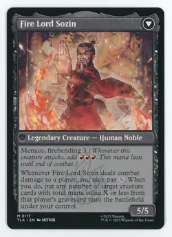 The Rise of Sozin #0117 MTG Avatar: The Last Airbender Magic the Gathering - Image 2