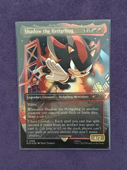 Shadow the Hedgehog (Rainbow Foil) M Secret Lair Drop Series 2086 NM MTG - Image 1
