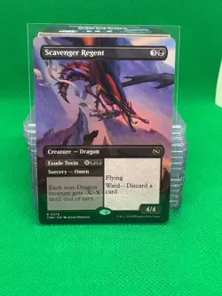 MTG Scavenger Regent - Tarkir: Dragonstorm [Borderless] [Reversible] - Image 1