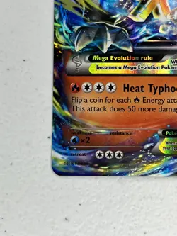Pokemon Generations Mega M Charizard-EX Holo Ultra Rare Card 12/83 MP - Image 5